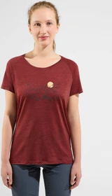 Odlo Ascent Performance 130 Funktionsshirt kurzarm spiced apple melange (Damen)