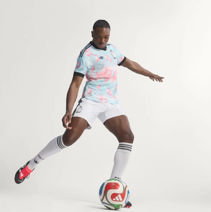 adidas FIFA WM 2026 Belgien Authentic Auswärtstrikot kurzarm frozen blue (Herren)
