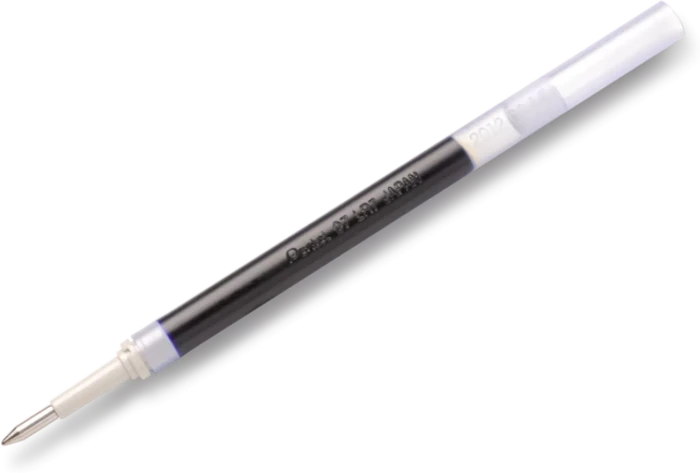 Pentel EnerGel Roller Pen LR7-CX Tintenrollermine 0.35mm (0.7mm Ball) blau, 12er-Pack