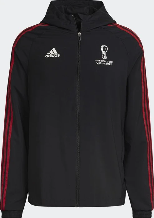 adidas Fifa 2022 Official Emblem Woven Funktionsjacke schwarz (Herren)