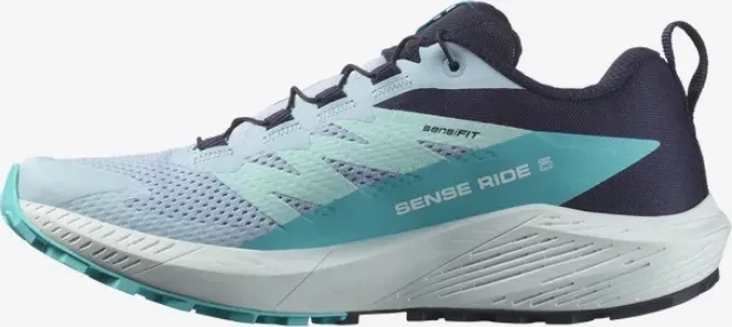 Salomon Sense Ride 5 cashmere blue/carbon/peacock blue (Damen)