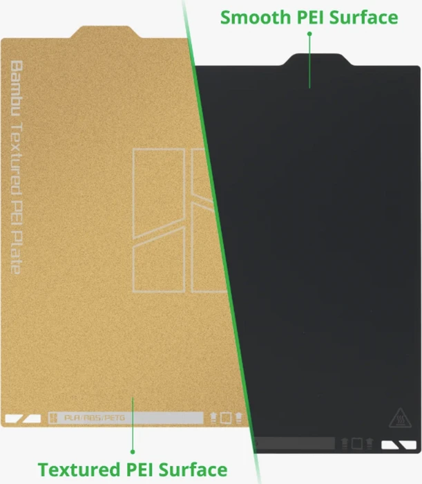 Bambu Lab A1 mini Dual Texture PEI Plate, 1er-Pack