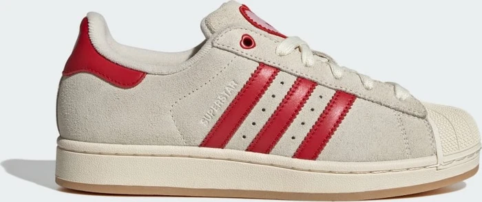 adidas Superstar II cream white/better scarlet/sandy pink (Damen)