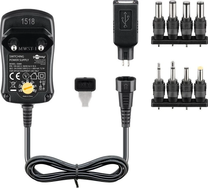 Wentronic Goobay Universal-Netzteil