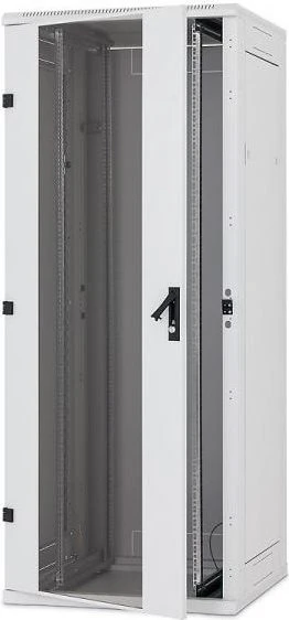 Triton RTA A 19" Standverteiler, 800x1000 42HE, Sicherheitsglastür, IP20, grau, 1000mm tief