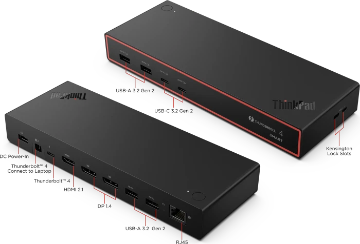 Lenovo ThinkPad Thunderbolt 4 Smart Dock Gen2 7500, Thunderbolt 4 [Buchse]