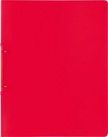 Brunnen FACT!pp Ringbuch 2-Ring, 20mm, A4, rot/transparent
