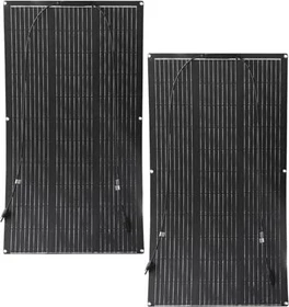 Aysolar 100W 12V Solarpanel Flexibel ETFE, 100Wp, 2 Stück, 200Wp