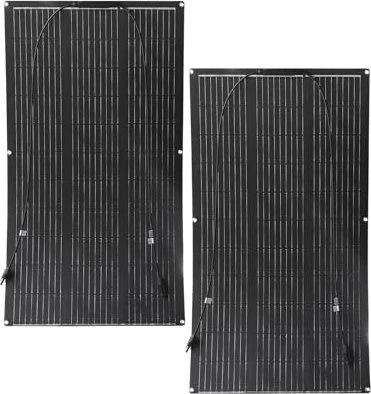 Aysolar 100W 12V Solarpanel Flexibel ETFE, 100Wp, 2 Stück, 200Wp