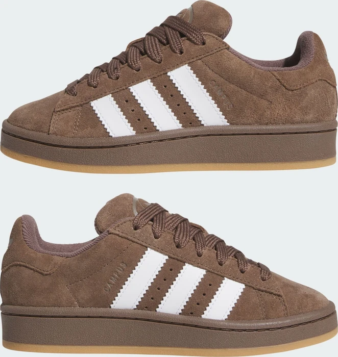adidas Campus 00s earth strata/cloud white/gum (Junior)