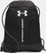 Under Armour Hustle Sportbeutel schwarz/weiß Vorschaubild