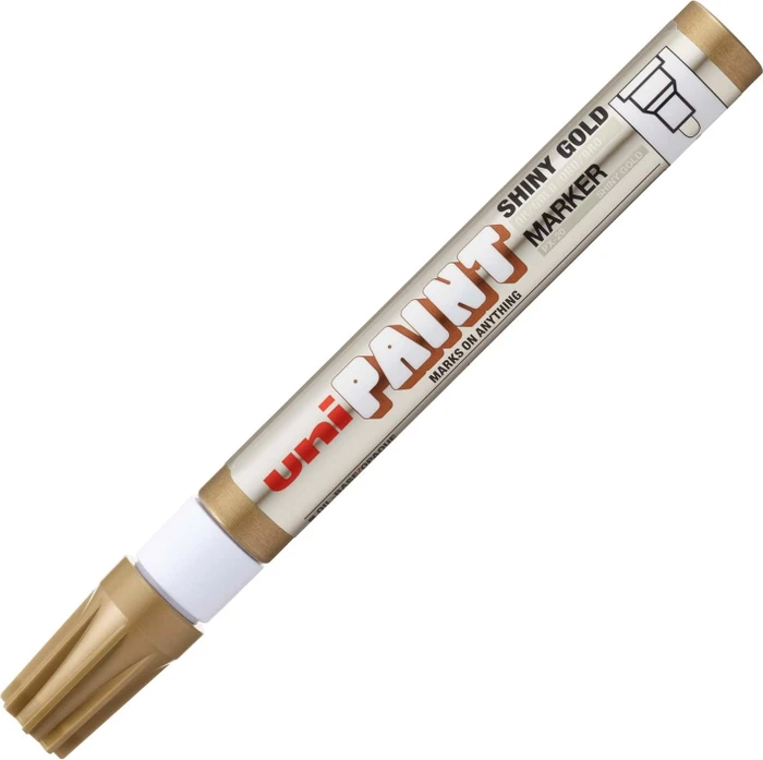 Uni-Ball uni-Paint PX-20 Lackmarker Rundspitze dick shiny gold
