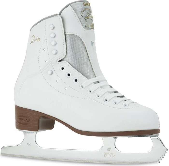 Graf Ruby Victory Eiskunstlaufschuhe weiß