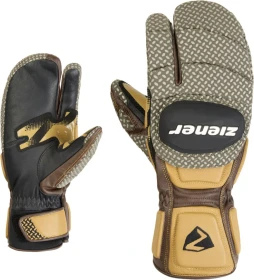 Ziener Gatos-Z PR Lobster Skihandschuhe dark brown