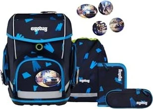 Ergobag Cubo VerfolgBärjagd 2025 Schulrucksack-Set, 5-tlg.