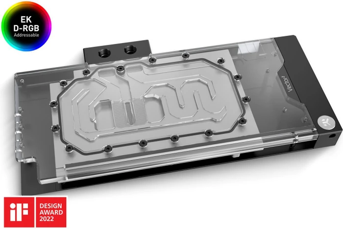 EK Water Blocks Quantum Line EK-Quantum Vector² Strix/TUF RTX 3090 Ti D-RGB, Nickel, Acryl
