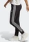 adidas Essentials 3-Streifen French Terry Cuffed Trainingshose lang schwarz/weiß (Damen) Vorschaubild