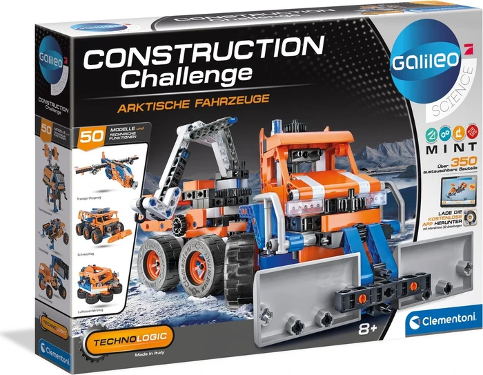 Clementoni Galileo Construction Challenge Arktische Fahrzeuge