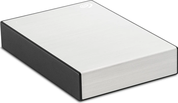 Seagate One Touch Portable HDD with Password, Silver, 5TB, +Rescue, USB 3.0 Micro-B