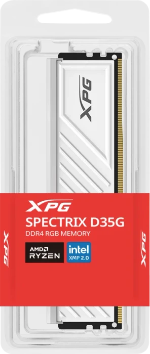 ADATA XPG Spectrix D35G White Edition UDIMM 8GB, DDR4-3200, CL16-20-20