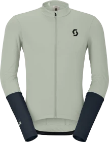 Scott Endurance Trikot langarm spray grey/dark blue (Herren)