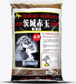 Ibaraki Akadama Bonsai Erde 1-5mm, 14l