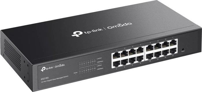 TP-Link Omada ES200 Rackmount Gigabit Managed Switch, 16x RJ-45