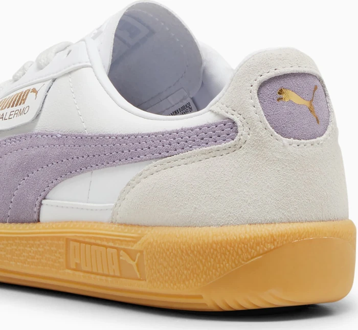 Puma Palermo Leather puma white/pale plum/gum