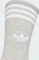 adidas 3-Streifen High Crew Socken white/medium grey heather/black, 3 Paare Vorschaubild