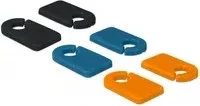 DeLOCK Kabelmarker Clip zum Selbstbeschriften Set, 6 Stück