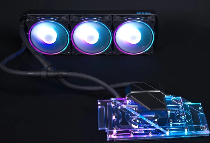 Alphacool Eiswolf 2 AiO 360mm RTX 3090/3080 TUF mit Backplate