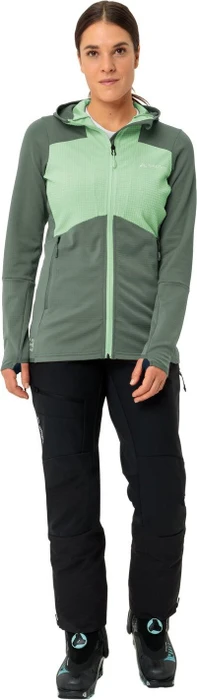 Vaude Monviso Grid Fleece Funktionsjacke jade (Damen)