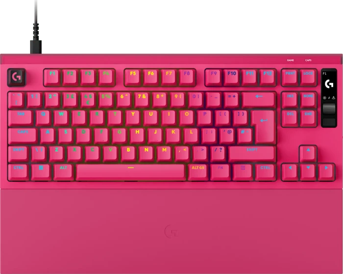 Logitech G PRO X2 TKL Rapid, magenta, KS-20 Magnetic Analog, USB, UK