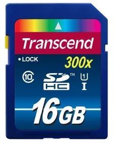 Transcend Premium R45/W15 16GB, UHS-I, Class 10
