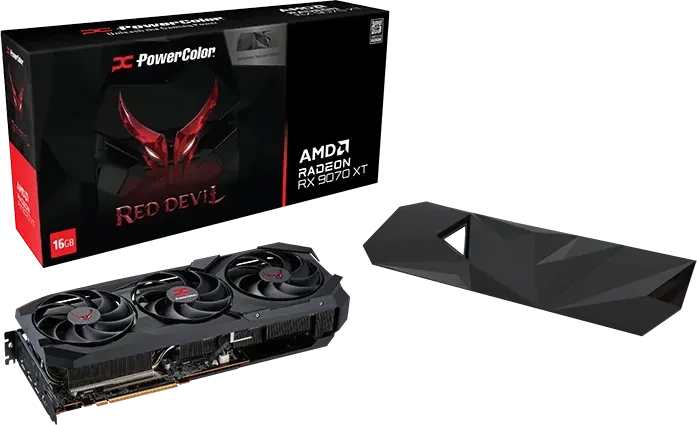 PowerColor Red Devil Radeon RX 9070 XT Special Edition, 16GB GDDR6, HDMI, 3x DP