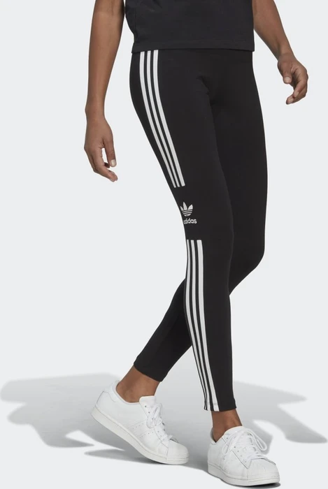 adidas LOUNGEWEAR Trefoil Hose lang black (Damen)