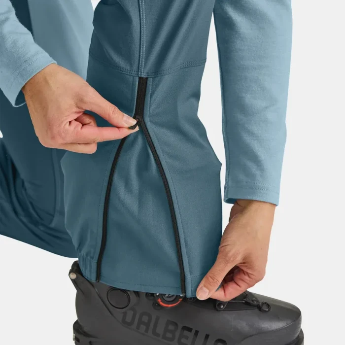 Ortovox Punta Berrino Skihose lang glacier grey (Damen)