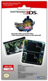 Hori Nintendo 3DS XL Monster Hunter 3 Ultimate Skin & Filter Set (DS)