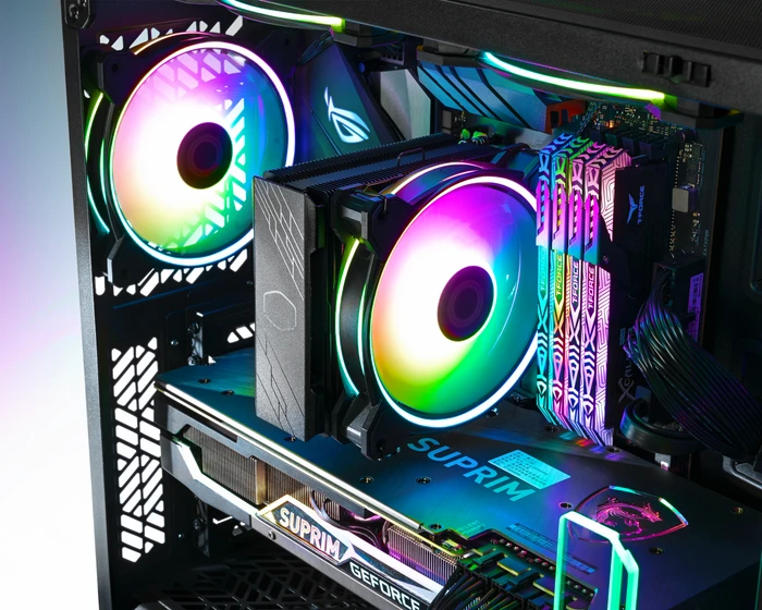 Cooler Master MasterBox TD500 Mesh V2, schwarz, Glasfenster