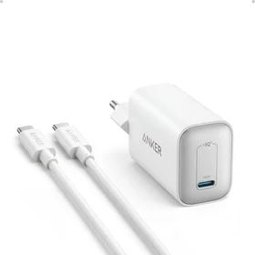 Anker Nano Ladegerät (100W) mit USB-C Kabel weiß