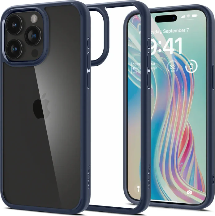 Spigen Ultra Hybrid für Apple iPhone 15 Pro Max navy blue