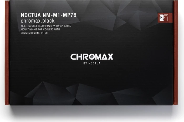 Noctua NM-M1-MP78 chromax.black Mounting Kit, Sockel AM5/AM4/1851/1700/1200/115x Montage-Kit