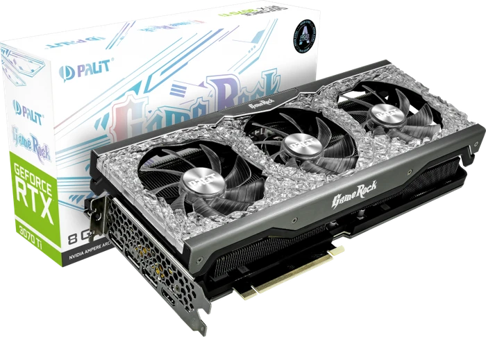 Palit GeForce RTX 3070 Ti GameRock, 8GB GDDR6X, HDMI, 3x DP