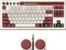 8BitDo Retro Mechanical Keyboard, Fami Edition, weiß/rot, Kailh Box V2 WHITE, USB/Bluetooth, US Vorschaubild