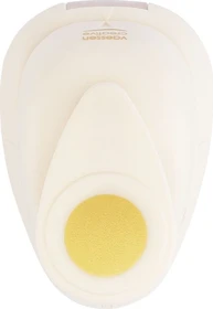 Vaessen Creative Hebel-Motivstanzer Small, Kreis, gold/weiß, 16mm