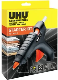 UHU Starter Kit Hot Melt Elektro-Heißklebepistole
