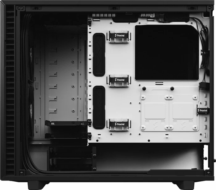 Fractal Design Define 7 Black/White Solid, schallgedämmt