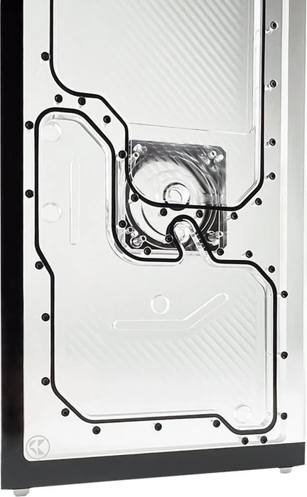 Stealkey Customs Lian Li O11D XL Front Plate SK2 Distro-Plate, Verteilerplatte inkl. D5 Adapter