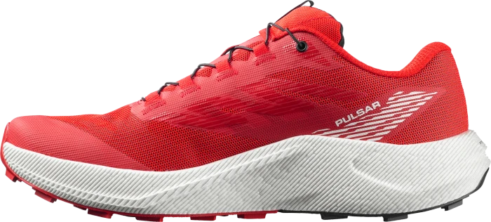 Salomon Pulsar black/white/cherry tomato (Herren)