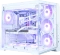Zalman D40 White, weiß, Glasfenster Vorschaubild